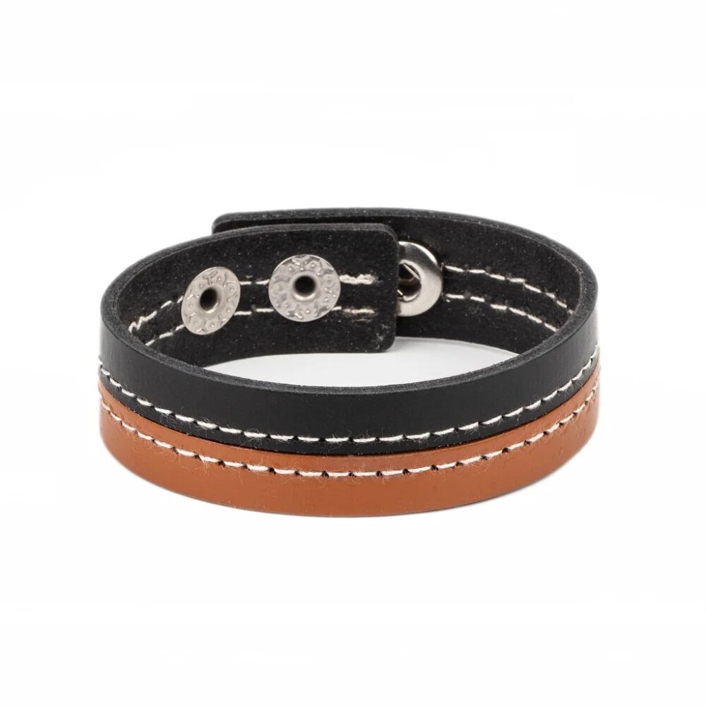 Paparazzi Simply Safari Black/Brown Urban Wrap Bracelet